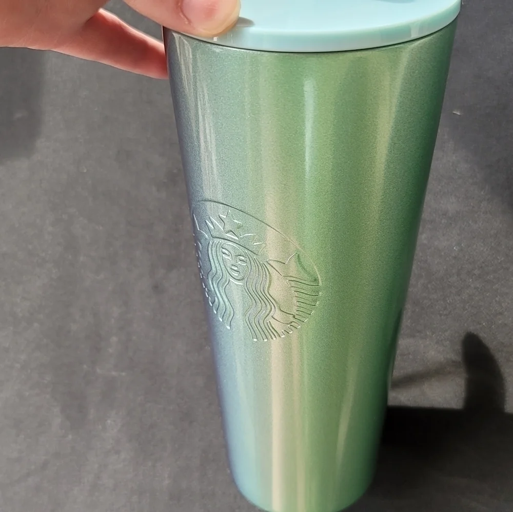 STARBUCKS VENTI OMBR'E STAINLESS STEEL TUMBLER - 24 OZ.
